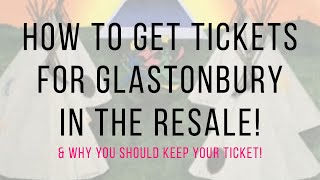 How to get Glastonbury tickets  Music with Meg [upl. by Leanard119]