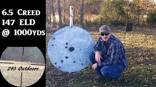 65 Creedmoor 147 ELD at 1000 Yards [upl. by Debarath]