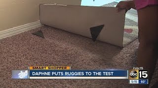 Do Ruggies really keep carpet in place [upl. by Rasia]