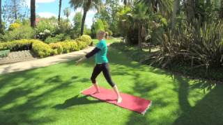 Dru Yoga  Quick energy boost and relax with Angela Baker [upl. by Katti104]