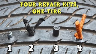 Four Repair Kits One Tire [upl. by Portwin]