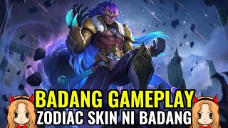 Badang Gameplay  Badang Zodiac Skin [upl. by Lein]