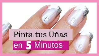 Idea para Pintar Uñas fáciles en casa PASO a PASO Diseños de Uñas 2024 [upl. by Roane]