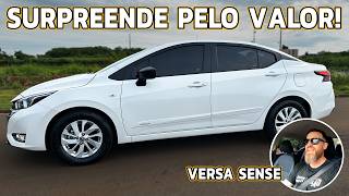 VERSA SENSE 2024  Melhor Custo Benefício Para o Trabalho [upl. by Bunch]