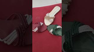 Fancy chapal chappal footwear fancychappal bridalsandal sandals viralvideo viralshorts [upl. by Renruojos]