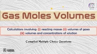 Moles and Volumes of Gases Calculations involving Equations [upl. by Eneres367]