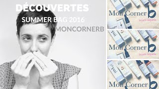 Découvertes Part 2  Summer Bag 2016 MonCornerB  Surprise [upl. by Assyn751]