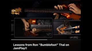 Excerpt from Bumblefoot JamPlay lessons 2013 [upl. by Noll295]