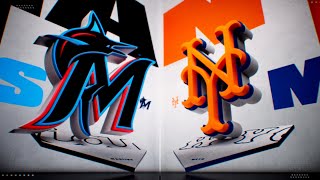 Marlins vs Mets  Gameplay 081724 [upl. by Barayon]