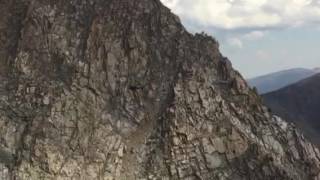 Man rescued by helicopter on Montanas highest peak [upl. by Kciredor984]