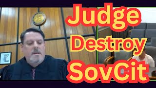 Sovereign Citizen Ignore Court Appearance Date  Judge Make Him Regret That Decision [upl. by Anaes612]