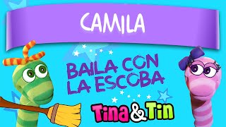 tina y tin  camila 🔔 Música Infantil Personalizada 💠 [upl. by Elehcar723]