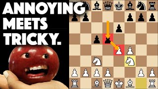 How to Deal with this quotAnnoyingquot Line in the Grand Prix Sicilian  Chess Opening Lesson [upl. by Alikam]