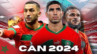 🇲🇦Le MAROC peutil GAGNER la CAN 2024 [upl. by Marzi]