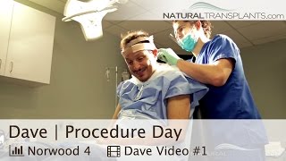 Clinic amp Hair Transplant Procedure Overview  Natural Transplants South Florida Dave [upl. by Nnaael]