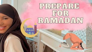 How To Get Ready For Ramadan🌙 [upl. by Ahseid]