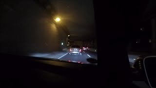 Crazy Loud MercedesBenz W204 C63 AMG PP  Tunnel Runs [upl. by Ateloj]