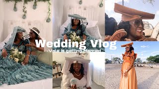 Herero Wedding Vlog Vale Getting Married Namibian Youtuber [upl. by Euqinimod723]