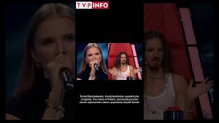 Młoda talentka z The Voice of Poland podbija scenę i wzbudza emocje u jurorów shorts [upl. by Durston]