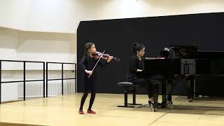 Emily Jane Euschen 9 Violin concerto No 22 in AMinor G97 I Moderato by Viotti [upl. by Lytsirk]