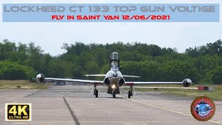 LOCKHEED T33 FLY In Saint Yan 12 Juin 2021 [upl. by Nnylg243]