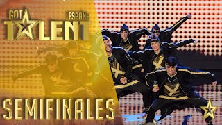 El jurado alaba el baile de XAdows  Semifinales 4  Got Talent España 2016 [upl. by Finnegan]