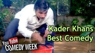 Kader Khans Best Comedy Scenes  Karz Chukana Hai [upl. by Robina]