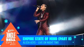 Alicia Keys  Empire State Of Mind Part II Live at Capitals Jingle Bell Ball 2023  Capital [upl. by Nessy]