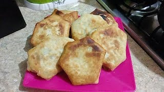 Empanaditas con tortillas de harina tipo chimichangas  receta fácil [upl. by Low73]