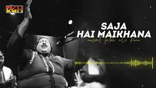 Saja Hai Maikhana  Ustad Nusrat Fateh Ali Khan  RGH  HD Video [upl. by Anale626]