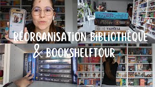 Réorganisation bibliothèque amp bookshelftour   BLABLA [upl. by Onilecram122]