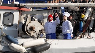 Der Hering sorgt für frühlingshafte Stimmung in der Hansestadt Wismar [upl. by Ferrel]