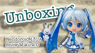 🇩🇪Unboxing Nendoroid 1319 Snow Miku 20 [upl. by Mayman286]