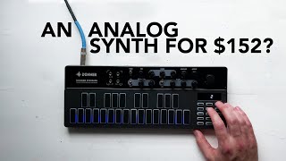 Donner B1 A 303style analog synth for 130 [upl. by Ingunna]