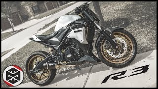 BUILD COMPLETE Yamaha R3 Streetfighter [upl. by Norry]