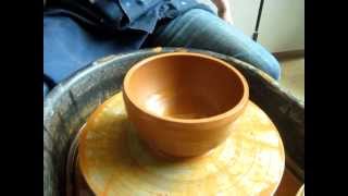 Beginning ceramics How to throw a bowl [upl. by Jehiah738]