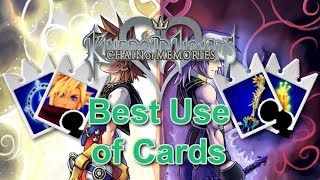 Kingdom Hearts ReChain of Memories  Fast Enemy Card Guide [upl. by Orian673]