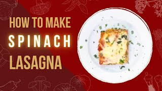 easy spinach lasagna sheets recipe  spinach lasagna sheets [upl. by Chaney]