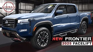 New 2025 Nissan Frontier  FIRST LOOK at PickUp Truck Exterior Facelift amp Interior Refresh [upl. by Anoynek]