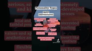 ISFP Personality Traits ❤️ isfp personality mbti psychology subscribe [upl. by Lawson]