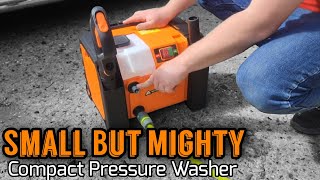 The Most POWERFUL Compact Pressure Washer Yard Force 135 Bar Compact Pressure Washer Best Budget [upl. by Berkow]