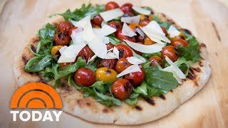 3 Flatbread Pizzas That Are Quick And Easy To Make And Healthy Too  TODAY [upl. by Burley]