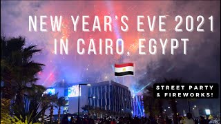 NEW YEAR’S EVE IN CAIRO 🇪🇬 202122 [upl. by Emarie]