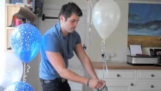 How To Make A Balloon Bouquet  Balloonscouk Tutorial [upl. by Norina]