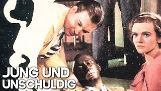 Jung und unschuldig  HITCHCOCK FILM  Krimi  Thriller  Filmklassiker auf Deutsch [upl. by Chrisse453]