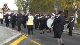 Ron Butters Bellshill Salvation Army Remembrance Day Parde 2022 [upl. by Makell]