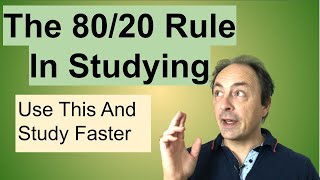 The 8020 Rule in Studying  how you can study smarter and faster [upl. by Mari]