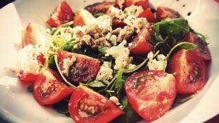 VideoQuickie Simple RucolaFeta Salad [upl. by Aicenet864]