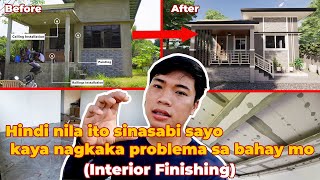 Dapat GAWIN sa Finishing ng Bahay Mo Interior Finishing Part 1 [upl. by Martyn]