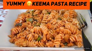 Keema Pasta  How to Make Keema Pasta British Pak Family [upl. by Ikcim464]